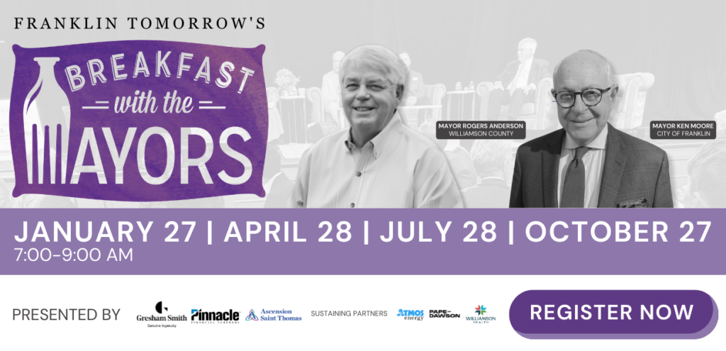 Franklin Tomorrow Breakfast With The Mayors - January 2026